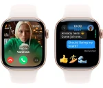 ⁦שעון חכם Apple Watch Series 10 GPS 42mm Rose Gold Aluminium Case with Light Blush Sport Band - S/M⁩ – תמונה ⁦3⁩