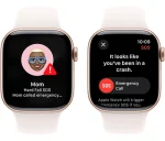 ⁦שעון חכם Apple Watch Series 10 GPS 42mm Rose Gold Aluminium Case with Light Blush Sport Band - S/M⁩ – תמונה ⁦4⁩