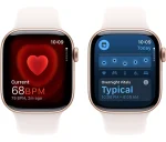 ⁦שעון חכם Apple Watch Series 10 GPS 42mm Rose Gold Aluminium Case with Light Blush Sport Band - S/M⁩ – תמונה ⁦5⁩