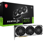 כרטיס מסך MSI GeForce RTX 4070 VENTUS 3X E 12G OC