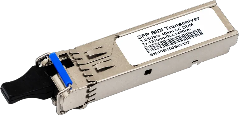 מודול SFP BiDi - 1.25G@20KM LC Simplex Tx1310