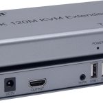 מרחיק 4K USB+HDMI על גבי רשת 120 מטר כולל IR