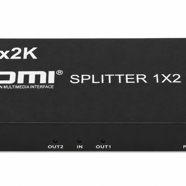 מפצל מגביר HDMI 1:2 תומך 4K@30Hz