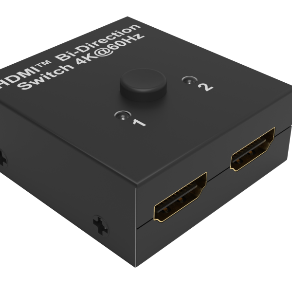 בורר כניסות HDMI 2:1 תומך 4K@60Hz