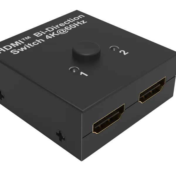 בורר כניסות HDMI 2:1 תומך 4K@60Hz