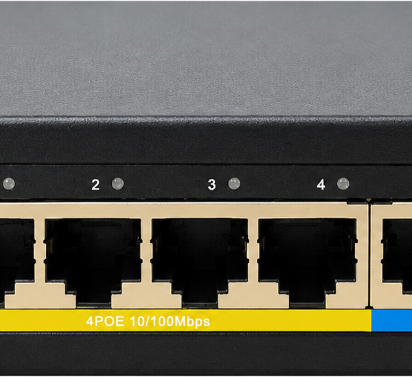רכזת 4 פורט גיגה POE - 60W