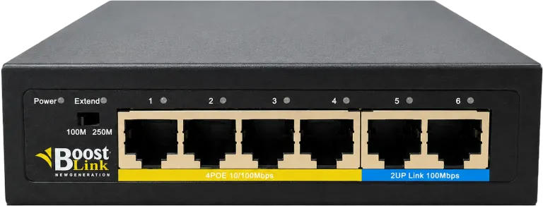 רכזת 4 פורט גיגה POE - 60W