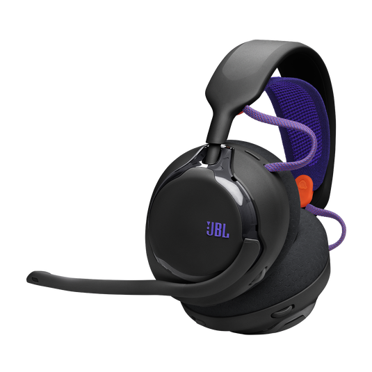 JBL Quantum 650 - Black - Wireless multiplatform gaming headset - Hero image number 0 אוזניות גיימינג אלחוטיות + מיקרופון Quantum 650 מבית JBL