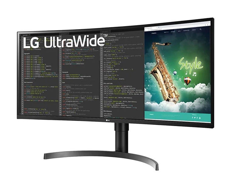 מסך מחשב מקצועי "35 Ultra Wide WFHD עם USB Type C תוצרת LG דגם: 35BN75C-B - תמונה נוספת
