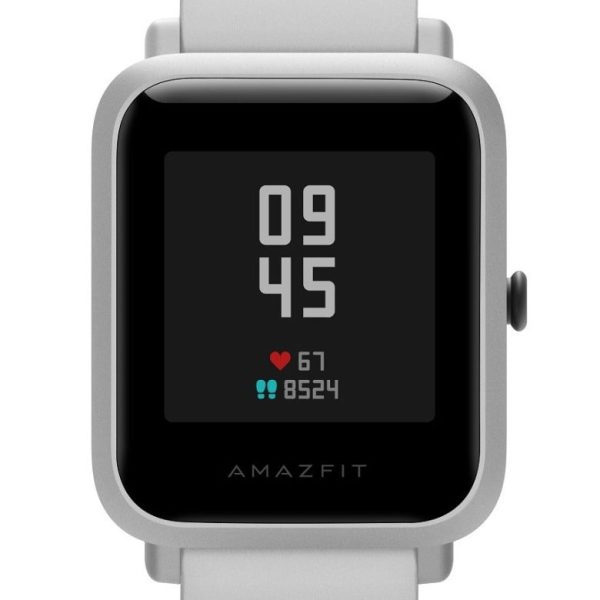 שעון חכם Amazfit דגם BIP S בצבע White Rock