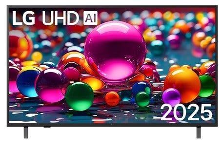 טלוויזיה "50 חכמה LG UHD AI ברזולוציית 4K דגם: 50UA80006LC