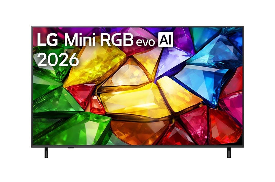 טלוויזיה "75 חכמה LG Mini RGB evo AI ברזולוציית 4K דגם: 75MRGB85B6C