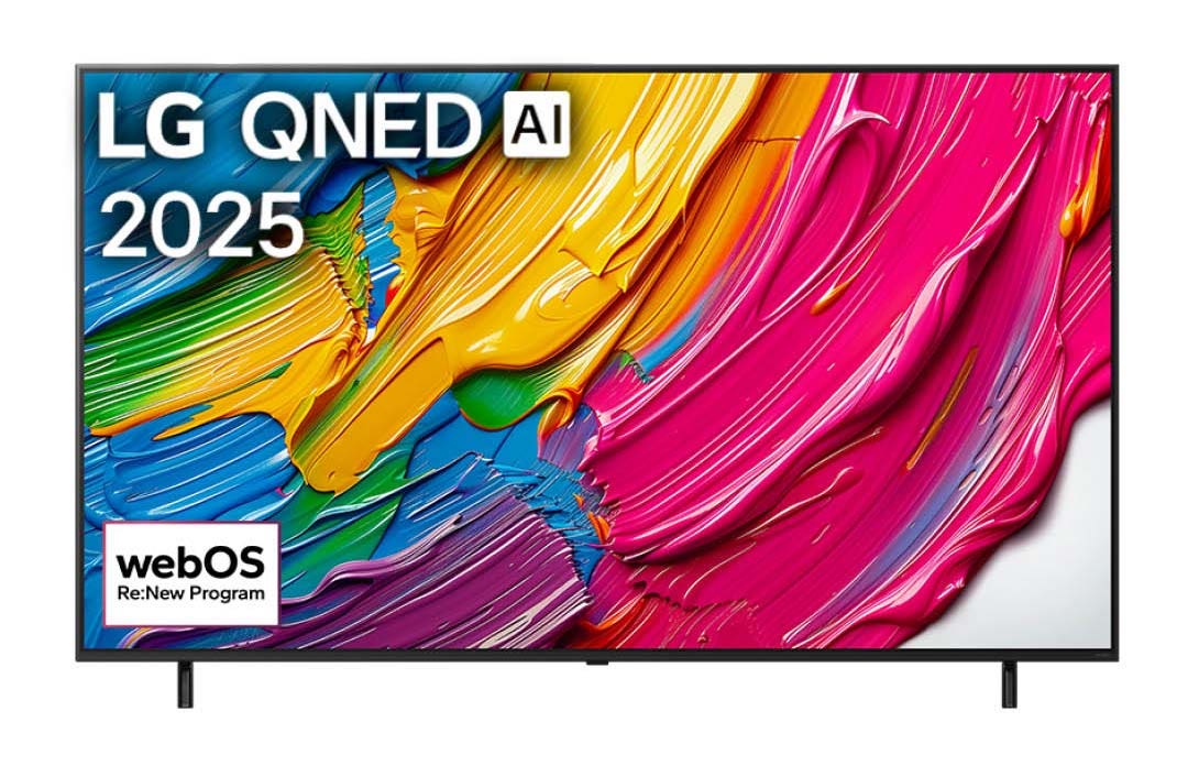 טלוויזיה "86 חכמה LG QNED ברזולוציית 4K דגם: 86QNED80A6A