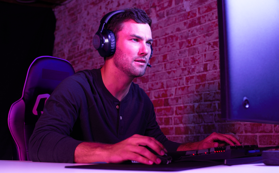 אוזניות GAMING אלחוטיות QUANTUM 350