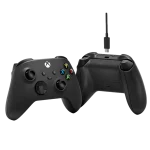 בקר XBOX Series S | X אלחוטי בצבע שחור כולל כבל ® USB-C
