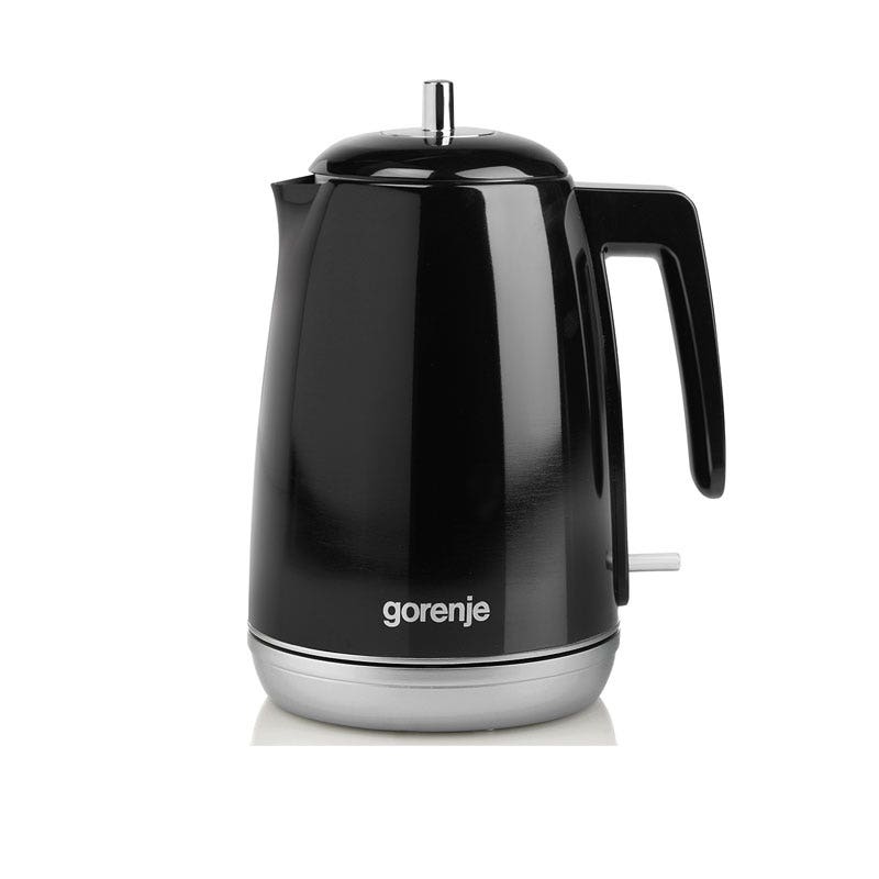 קומקום בצבע שחור gorenje בעיצוב רטרו דגם K15RLBK