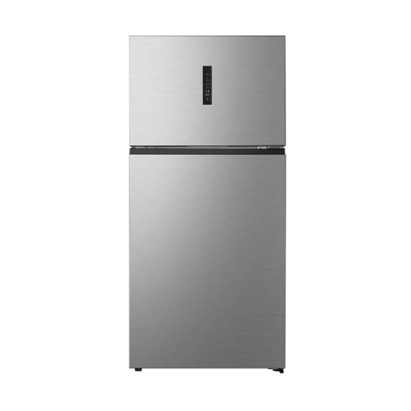 מקרר מקפיא עליון Hisense בנפח 504 ליטר נטו דגםRD67ESLK בצבע נירוסטה