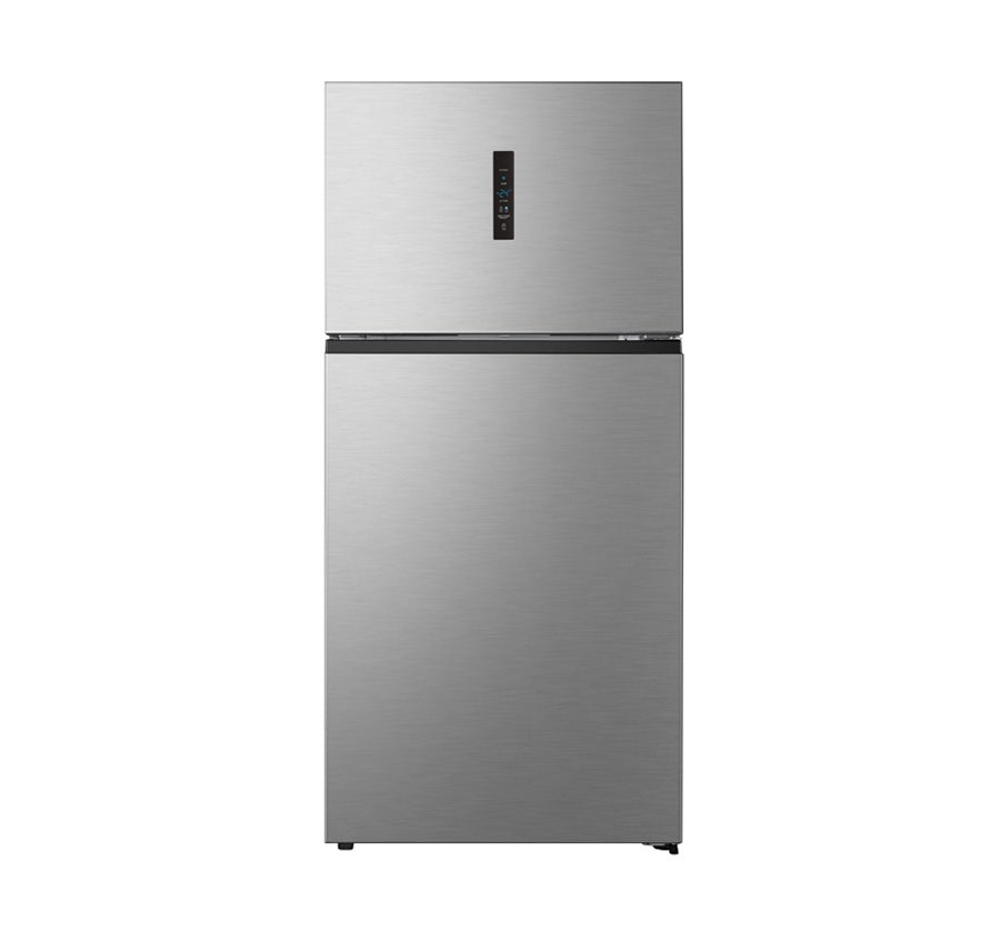 מקרר מקפיא עליון Hisense בנפח 504 ליטר נטו דגםRD67ESLK בצבע נירוסטה