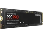 ⁦כונן Samsung 990 Pro MZ-V9P4T0BW PCle 4.0 NVMe M.2 4TB SSD⁩ – תמונה ⁦4⁩