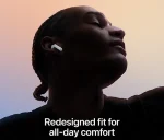 איירפודס Apple AirPods 4 ANC אוזניות אלחוטיות עם מסנן רעשים אקטיבי וכיסוי עם טעינה אלחוטית – תמונה 5