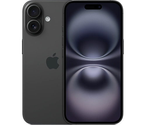 אייפון Apple iPhone 16 128GB בצבע שחור