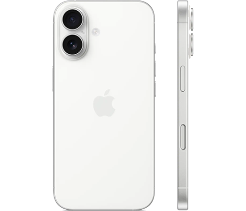 אייפון Apple iPhone 16 128GB בצבע לבן - תמונה נוספת
