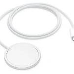 מטען אלחוטי מגנטי לאייפון ולאיירפודס Apple MagSafe Charger באורך מטר
