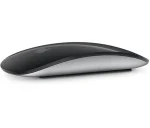 עכבר אלחוטי אפל מג'יק Apple Magic Mouse (Lightning) שחור עם משטח Multi-Touch