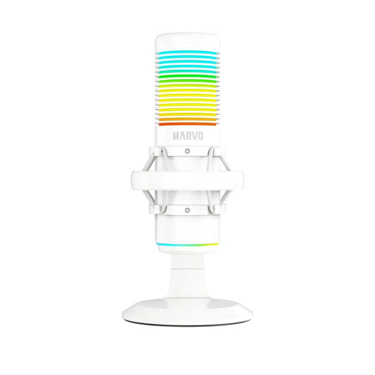 מיקרופון גיימינג דגם Marvo MIC-07 Blast 60 לבן