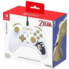 HORI SWITCH CONTROLLER WIRED HORIPAD TURBO ZELDA NINTENDO