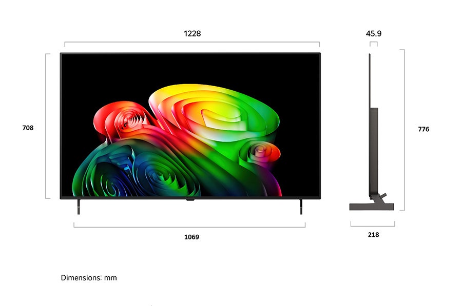 טלוויזיה "55 חכמה LG OLED ברזולוציית 4K דגם: OLED55B66LA - תמונה נוספת