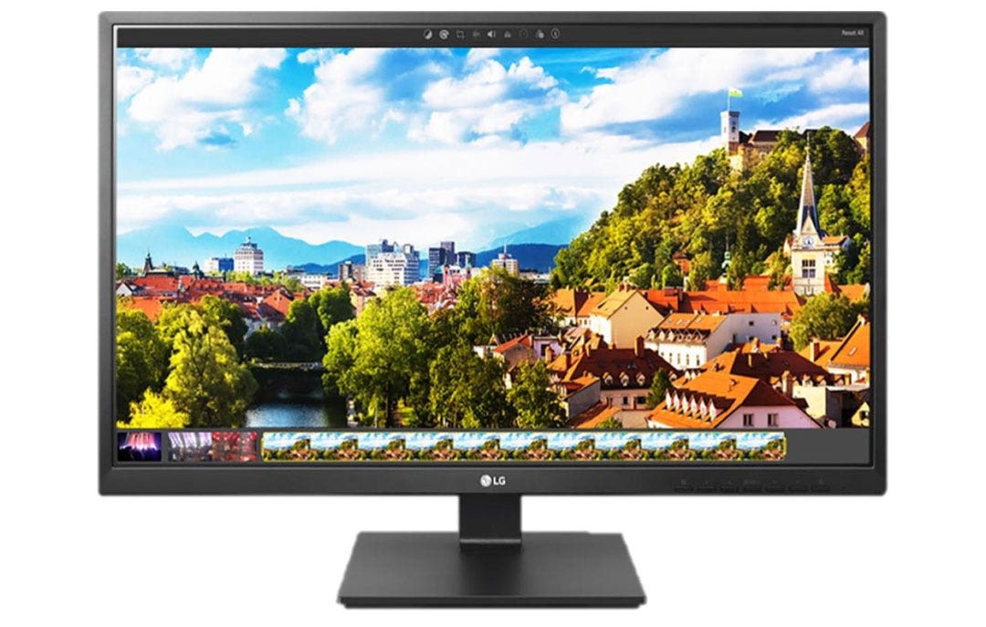 מסך מחשב מקצועי ''24 Full HD IPS תוצרת LG דגם: 24BK55YP-B