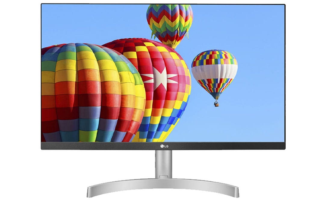 מסך מחשב "24 Full HD IPS ביחס 16:9 תוצרת LG דגם: 24ML600S-W