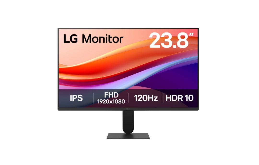 מסך מחשב "23.8 IPS Full HD תוצרת LG דגם: 24U411A-B