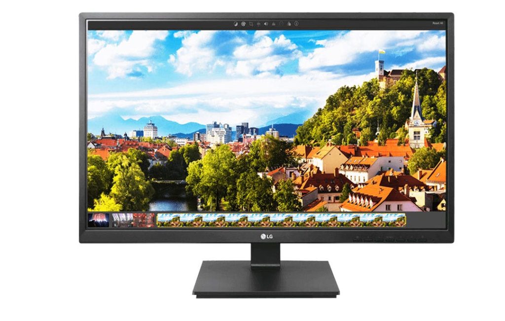 מסך מחשב "27 LED ברזולוציית Full HD עם פאנל IPS תוצרת LG דגם: 27BK550Y-B