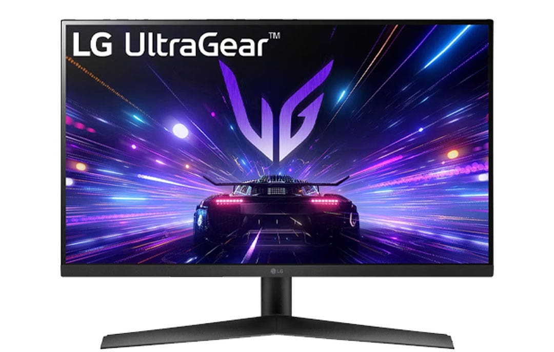 מסך ''27 גיימינג UltraGear™ FHD IPS 180Hz תוצרת LG דגם: 27GS60F-B