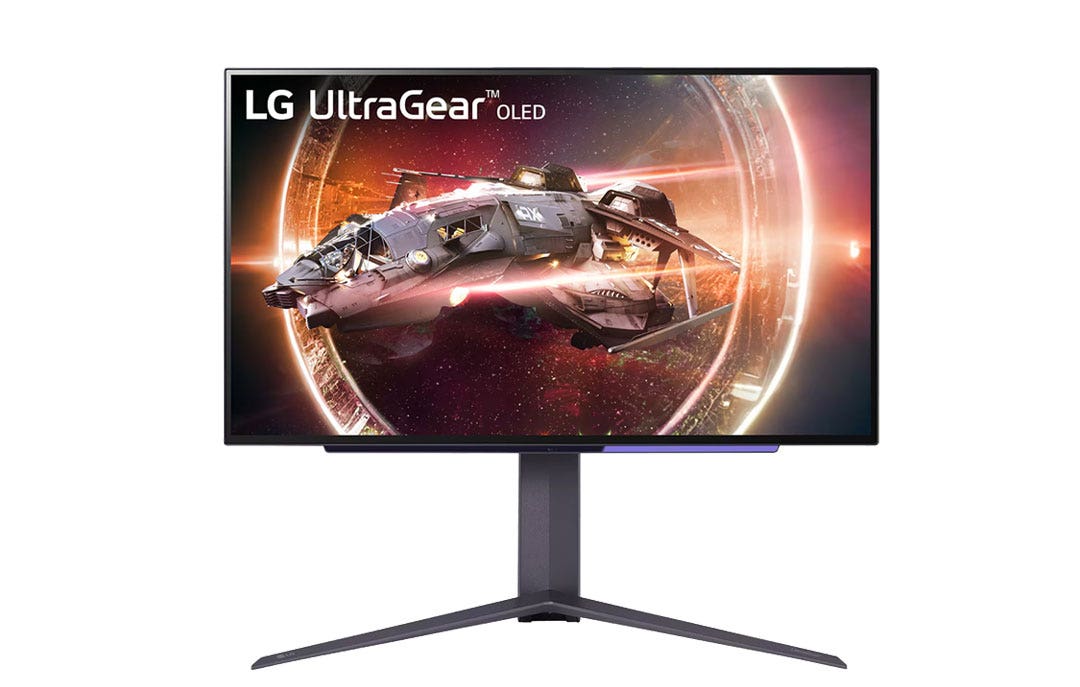 מסך "27 גיימינג UltraGear™ QHD OLED תוצרת LG דגם: 27GS95QE-B