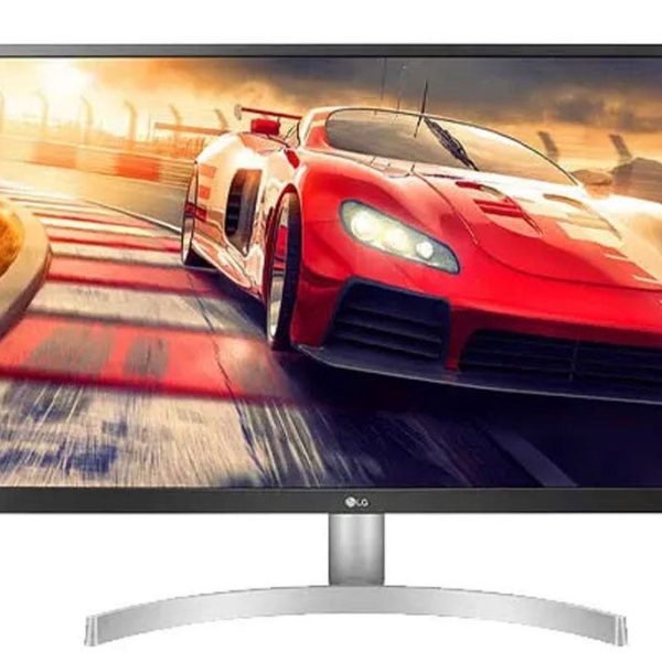 מסך מחשב "LED 27 ברזולוציית 4K UHD עם פאנל IPS, תמיכה בתקן HDR 10 תוצרת LG דגם: 27UL500P-W