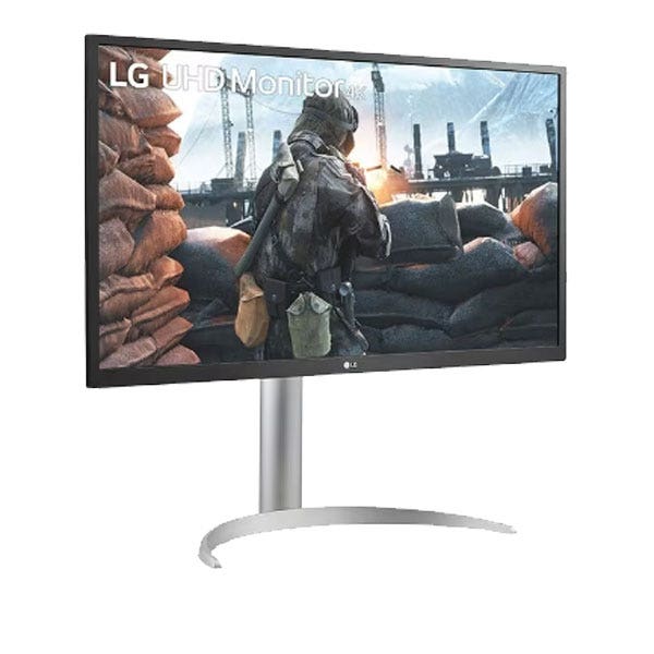 מסך מחשב מקצועי "27 IPS ברזולוציית UHD 4K עם USB Type C תוצרת LG דגם: 27UP550P-W - תמונה נוספת