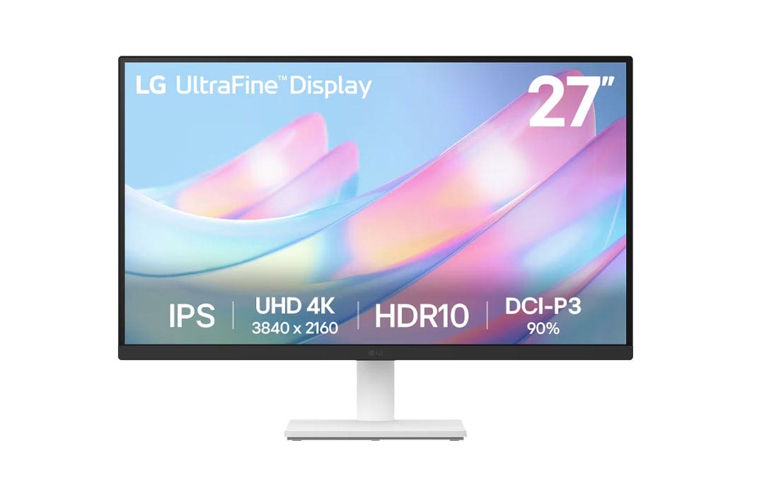 מסך מחשב ''27 ™4K UHD UltraFine IPS תוצרת LG דגם: 27US500-W