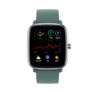 שעון חכם Amazfit דגם GTS 2 MINI בצבע Sage Green