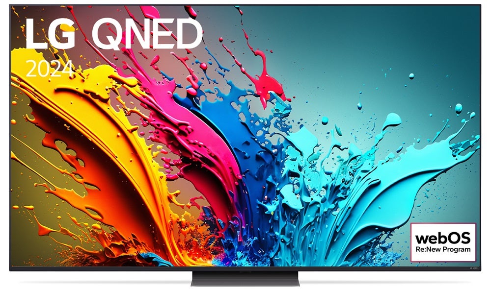 טלוויזיה "86 חכמה LG QNED ברזולוציית 4K דגם: 86QNED86T6A