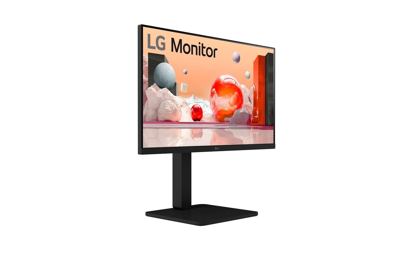 מסך מחשב מקצועי "24 IPS FHD תוצרת LG דגם: 24BA550-B - תמונה נוספת