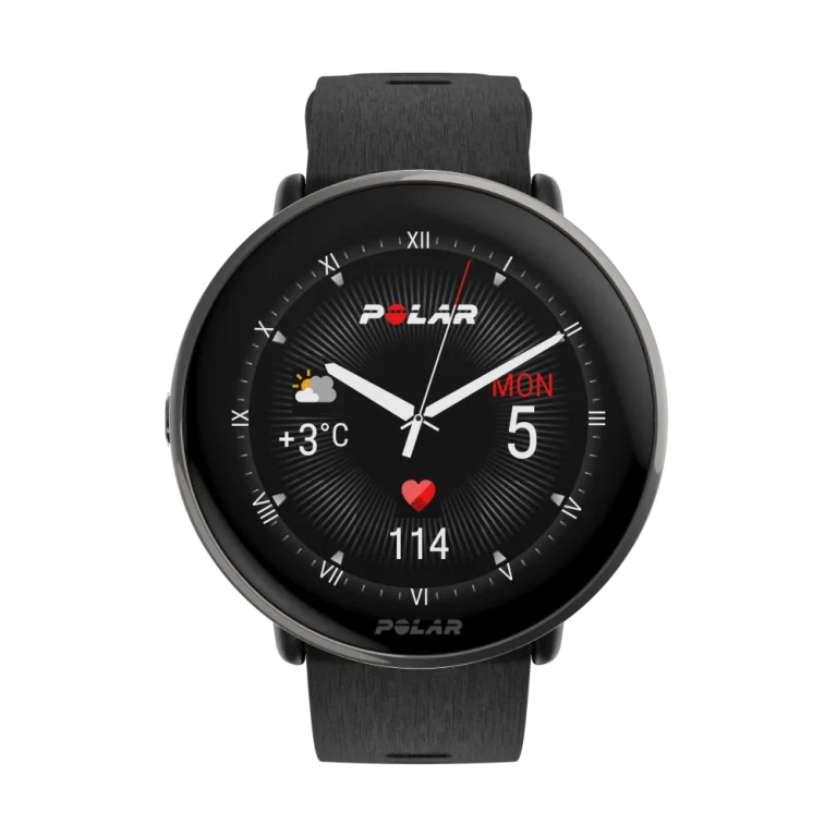 שעון כושר Polar Ignite 3 טיטניום שחור/כסף