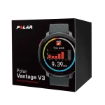 שעון מולטי-ספורט פרימיום Polar Vantage V3 בצבע שחור