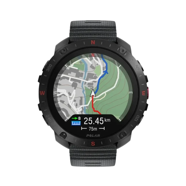 Polar Grit X2 Pro שעון ריצה מתקדם עם GPS בצבע שחור