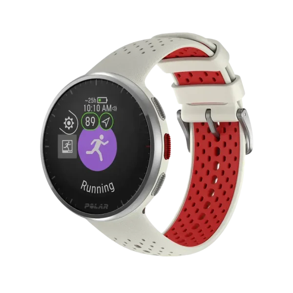 Polar Pacer Pro שעון ריצה מתקדם עם GPS לבן