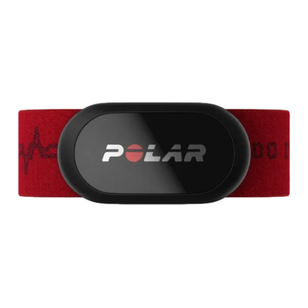 Polar H10 רצועת הדופק המתקדמת לחזה בצבע אדום