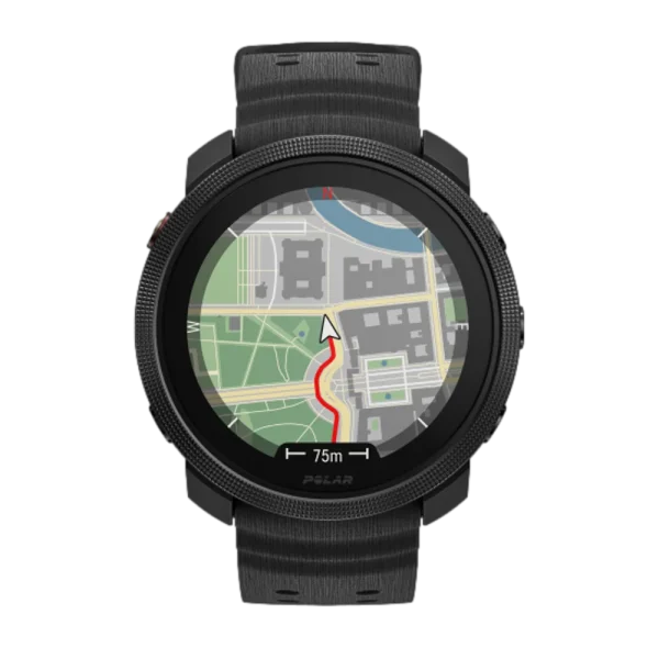 שעון חכם מולטי-ספורט בצבע שחור Polar Vantage M3