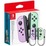 NINTENDO SWITCH JOYCONS PASTEL PURPLE / PASTEL GREEN